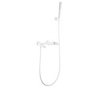 Grifería monomando para bañera y ducha hecha de latón con acabado blanco mate Dinamarca de Imex