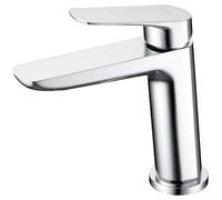 IMEX BELGICA BDZ044-1 Grifo monomando para lavabo fabricado en latón cromado con un cartucho cerámico - Sin válvula