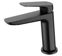 IMEX BELGICA BDZ044-1NG Grifo monomando de lavabo con un cartucho cerámico de 35 mm en color negro mate - Sin válvula
