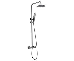 IMEX BTAR025/BGM ART Conjunto Ducha Termostático Black Gun Metal