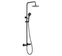 IMEX BTK017-ECO/NG ECO-KENT Conjunto Ducha Termostático Eco Negro Mate