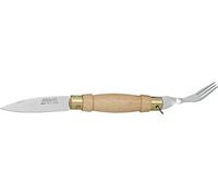 Imex El Zorro 54060 Navaja con Tenedor INOX Hoja 6 Cms, Hombre, Marrón, 6 cm