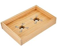 Imex El Zorro 61001 Tabla para rajar Aceitunas, Dos tamaños, 20 x 17 cm, Madera de Pino