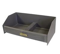 Imex El Zorro 71417 - Cesta Quemador de Pellet, Hierro fundido, 49 x 25 x 17 cm, Gris