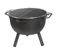 Imex el zorro 71426.0 barbacoa sobremesa redonda con parrilla cincada,