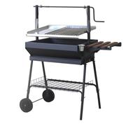 IMEX EL ZORRO 71770 - BARBACOA CON PARRILLA-PLANCHA 112x49x110 CMS.