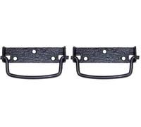 IMEX EL ZORRO 73621-N El Zorro 73621-N-Asa abatible, 125 x 27 mm, Negro (Paquete de 2)