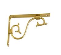 Imex El Zorro 76141 - Escuadra (latón brillo, 160 x 125 mm)