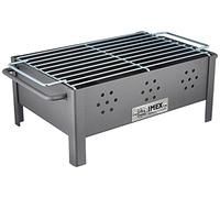 Imex El Zorro - Barbacoa de Sobremesa 31x21 cm | Barbacoa Pequeña Portátil sin Humo