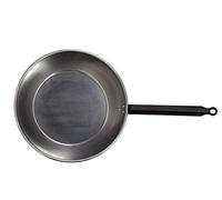 Imex El Zorro El Zorro 63103-Sartén Llana Pulida, Mango, Esmaltado, Gris, 28 cm