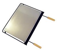 Imex El Zorro Plancha para barbacoa, inox, 54 x 41 cm, gris, 71629