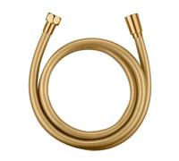 IMEX - Flexo Ducha 1,8m Oro Cepillado | Flexo para Bañera y Ducha Antitorsión PVC 180cm | Recambio Original Producto IMEX | Resistente a Humedad y Corrosión | Color Dorado