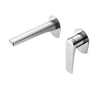 Grifo monomando empotrado para lavabo hecho de latón acabado cromado Delos de Imex