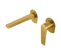 IMEX GLD055/OC DELOS Monomando Empotrado Lavabo Oro Cepillado
