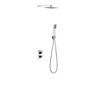 IMEX GPC009 CIES Conjunto de Ducha Empotrado Termostático Cromo