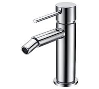 IMEX - Grifo Bidet | Grifo Monomando Bide para Baño | Grifo de Bidé con Mezclador de Agua Caliente y Fría | Griferia Bidet | Instalación Fácil | Serie Milos Stick | Color Cromado
