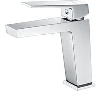 IMEX - Grifo de lavabo monomando de baño para agua fría/caliente serie ART Cromado - BDAR025-1