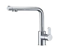 Monomando Cocina 3 Vías Montecarlo, Para Equipos De Osmosis Y/o Filtrado De Agua