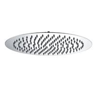 IMEX - Rociador para ducha redondo acero inoxidable S316 - Apto para exterior/interior - alcachofa para ducha extraplano Ø 20 cm - RDN001/AC