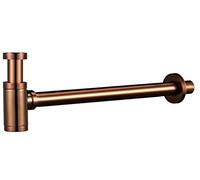 IMEX SCL002/NOR Sifón Redondo Oro Rosa Brillo