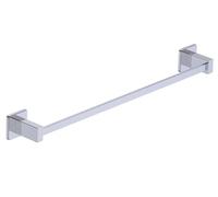 IMEX - Toallero de Baño sin Taladro 50cm | Toallero Adhesivo para Pared, Lavabo o Mueble de Baño | Resistente a Humedad y Corrosión | Doble Sistema de Fijación (Atornillado o Pegado)