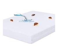 IMFAA Funda con cremallera para cama antiinsectos y antialérgico, 100 % impermeable, protector de colchón/funda completa (cama de cuna (70 x 140 + 15 cm)