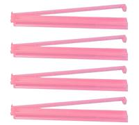 imFreienawn Mahjong estantes con empujadores 4pcs 18.5in Transparente Mahjong empujadores y estanterías Accesorios Americanos acrílicosmahjong con