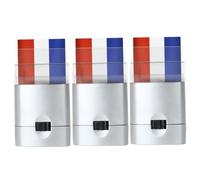 imFreienawn Panteado de Pintura Facial 3pcs Patriótica Pintura de la Cara de la Bandera de Francia para vítores de Maquillaje Rojo Blanco y Azul para Juegos de fútbol, Sports Eventsface