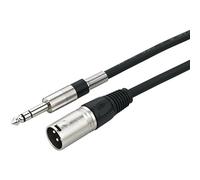 img Stage Line 06,6680 cable XLR de 3 clavijas jack estéreo macho/macho 6.35-2m