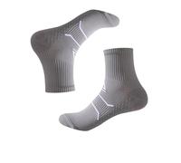 IMGASDCSD Calcetines Antideslizantes, para Pilates, Barra, Unisex Yoga Socks Pack of 2 Multicolor Multiple Sizes(Grey,Womensize 34-39)