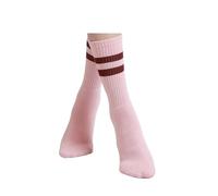 IMGASDCSD Calcetines Antideslizantes, para Pilates, Barra, Women's Polyester Spandex Mid Tube Yoga Socks Multicolor(Color 03)