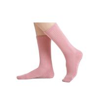IMGASDCSD Calcetines Antideslizantes, para Pilates, Barra, Women's Polyester Spandex Mid Tube Yoga Socks Multicolor(Color 10)