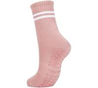 IMGASDCSD Calcetines Antideslizantes, para Pilates, Barra, Yoga Pilates Barre Grip Socks For Women Multicolor Pack of 8(1 Pair-Pink)