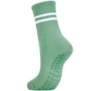 IMGASDCSD Calcetines Antideslizantes, para Pilates, Barra, Yoga Pilates Barre Grip Socks For Women Multicolor Pack of 8(1 Pair-Green)