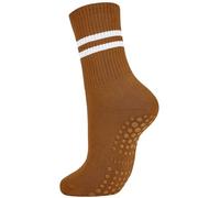 IMGASDCSD Calcetines Antideslizantes, para Pilates, Barra, Yoga Pilates Barre Grip Socks For Women Multicolor Pack of 8(1 Pair-Red)