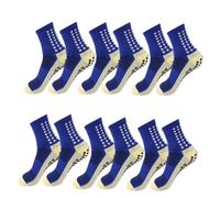 IMGASDCSD Calcetines Antideslizantes, para Pilates, Barra, Yoga Socks with Silicone Grip 1 Pair Or 6 Pairs For Men Women Size 38-45 Multicolor(Color-13)