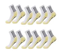 IMGASDCSD Calcetines Antideslizantes, para Pilates, Barra, Yoga Socks with Silicone Grip 1 Pair Or 6 Pairs For Men Women Size 38-45 Multicolor(Color-06)