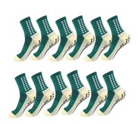 IMGASDCSD Calcetines Antideslizantes, para Pilates, Barra, Yoga Socks with Silicone Grip 1 Pair Or 6 Pairs For Men Women Size 38-45 Multicolor(Color-14)