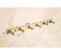 IMGASDCSD Ganchos autoadhesivos，Ganchos para abrigos， Copper Nail Mounted Wall Hooks For Coat Robe Towel Pack Of 6 One Size(6 Hooks)