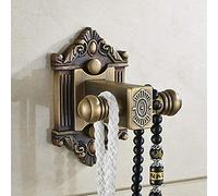 IMGASDCSD Ganchos autoadhesivos，Ganchos para abrigos， Self Adhesive Coat And Hat Hooks For Kitchen And Bathroom, Multicolor, One Size(Antique B)