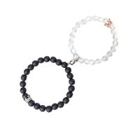 IMIKEYA 1 Par Pulsera de Creativa con Diseño Simple y Elegante Joyería de Mano Decorativa para y para Mujeres y Hombres