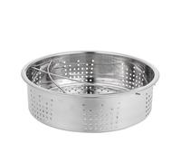 IMIKEYA 1 pieza Cesta de Vapor Inoxidable con Asas Rejilla de Cocción para Verduras Huevos de Limpiar