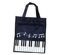 IMIKEYA 1 Pieza De Bolso De Mano con Nota Musical Bolso De Hombro Mochila De Mano De Versátil s Casuales con Cremallera De Moda