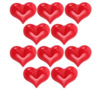 IMIKEYA 10 broches de corazón para solapa, ideales para San Valentín. También son perfectos para decorar bufandas, chales, ramilletes nupciales, trajes de fiesta y aniversarios.