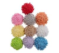 IMIKEYA 10 Piezas Juguete para Gatos de Felpa, Pelota Multicolor Suave | Interactivo para Gatos y Gatitos, Fácil de Limpiar, Favorece el Ejercicio, Reduce Aburrimiento Color Aleatorio