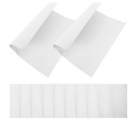 IMIKEYA 10 Piezas Láminas de Pintura Creativa, Lienzo para Pintura al Óleo de Algodón Blanco, Ligeras y Fáciles de Transportar, para Artistas y Principiantes, Decoración del Hogar y DIY