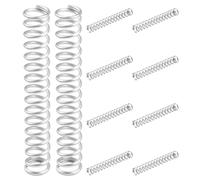 IMIKEYA 10 resortes de compresión de acero inoxidable en miniatura, diámetro exterior de 15/64", diámetro del alambre de 1/36", longitud de 1-3/16&; - para alicates de cascanueces,