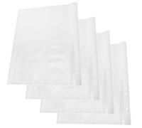 IMIKEYA 100 fundas transparentes para babero de correr, organizador de PVC para números de carrera de maratón, protección ultrafina y flexible con visibilidad completa, pantalla ligera para corredores