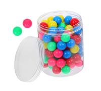 IMIKEYA 100 Piezas Plastic Balls Montessori Stem Sorting Toy Lightweight Hollow Design Educational Game For Preschool Counting And Probability Experiments