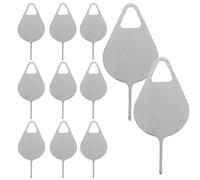 IMIKEYA 100 Sim de Acero Inoxidable para Extracción de Tarjetas Sim de 32 CM Herramienta de Expulsión para Smartphones Paquete Surtido para Uso Prolongado